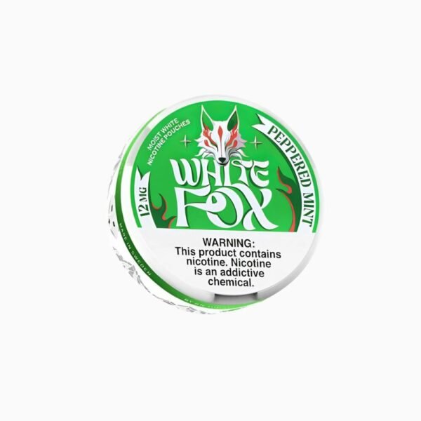 White_Fox_Peppered_Mint_12mg_1000x1000 White Fox – Peppered Mint (12mg)